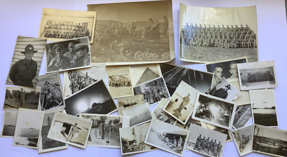 Collection New Zealand and related WW2 military photographs and Rommel